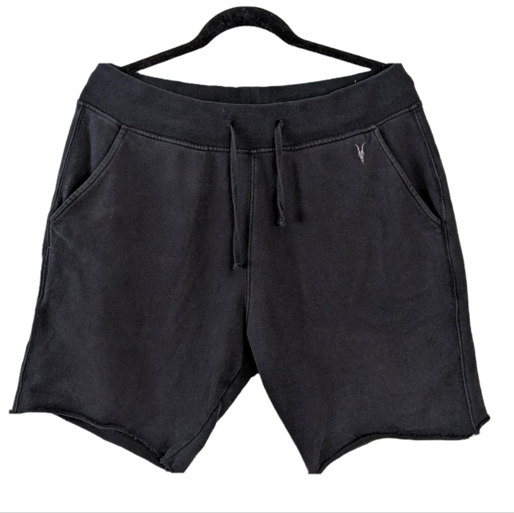 Allsaints black faded sweatshort large A7